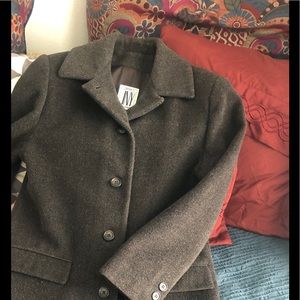 Ladies JonesNY Wool Blend Trouser Coat